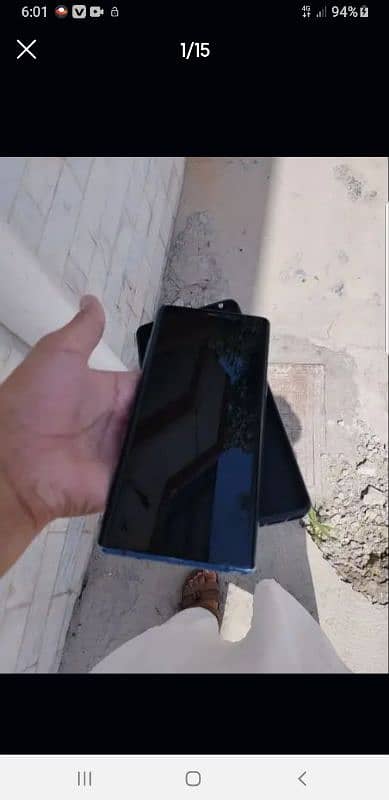 Samsung galaxy note 8 original panel 9