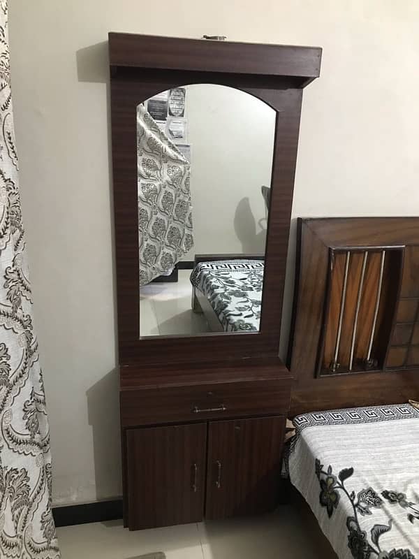 DRESSING TABLE, Mirror with Shelves 0