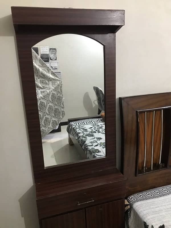 DRESSING TABLE, Mirror with Shelves 1