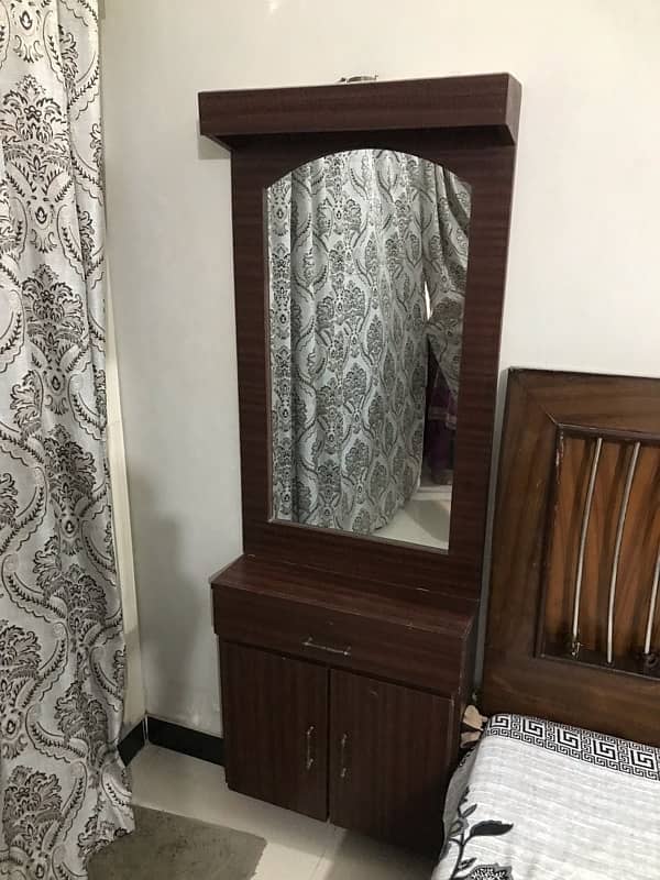 DRESSING TABLE, Mirror with Shelves 2