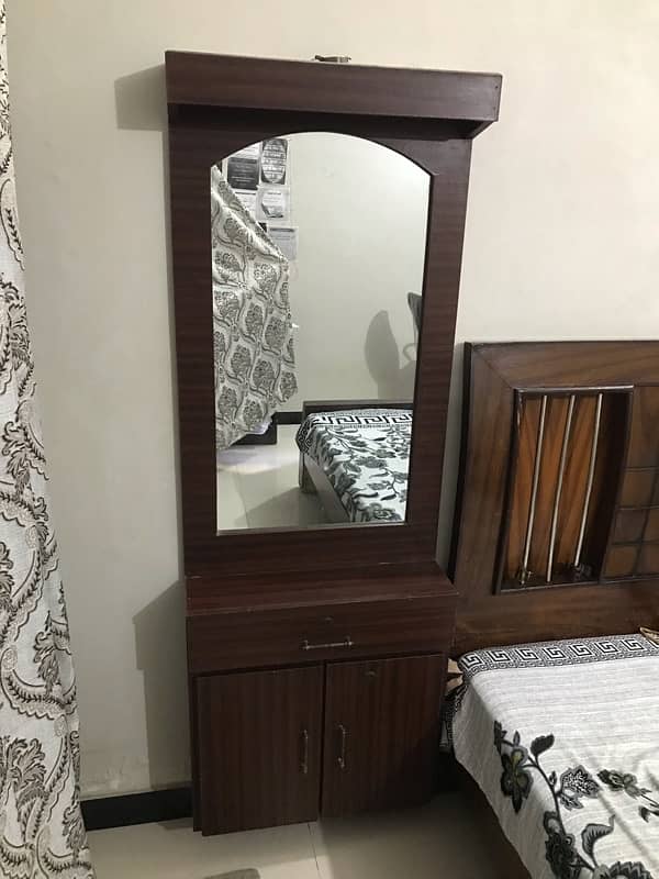 DRESSING TABLE, Mirror with Shelves 3