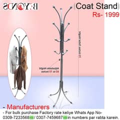 coat stand/single pole stand/folding table/cloth stand for sale