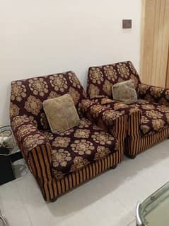 5 seater molty foam sofa set