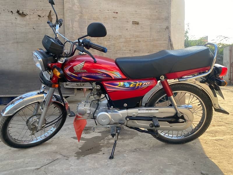 Honda cd 70 2024 registered 0