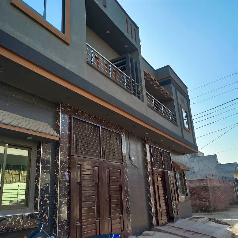 3 marla dabal story Modern designing beautiful house for sale in haji park kasur 4