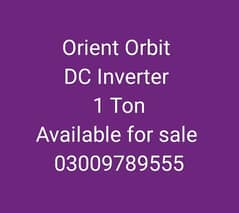 Orient Orbit DC Invertor Available For Sale