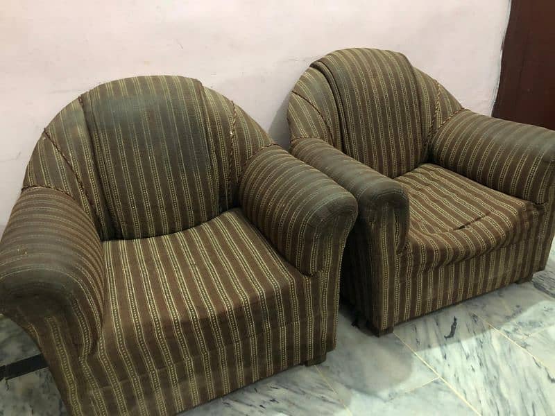 used sofa set 0