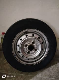 tyre and rim size 12 japnis