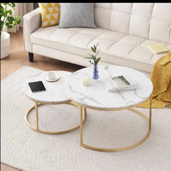 2 Peices Coffee table Center table set  (Free home dilvery) 1