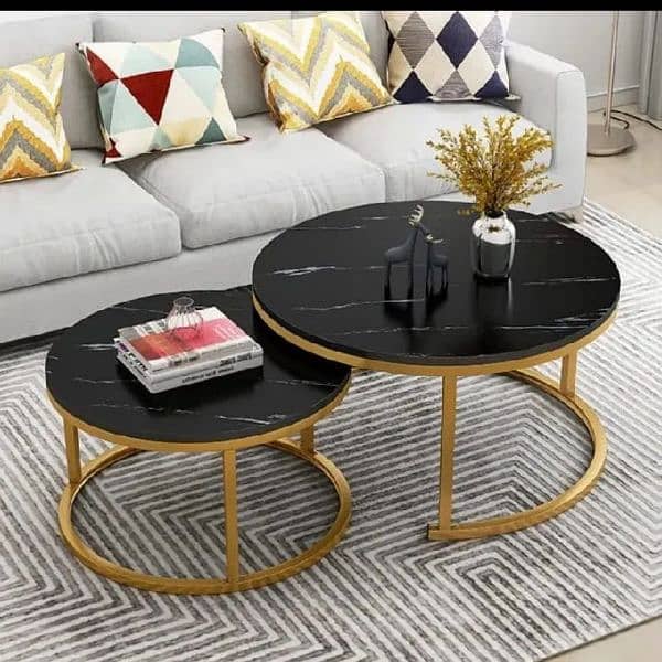 2 Peices Coffee table Center table set  (Free home dilvery) 3