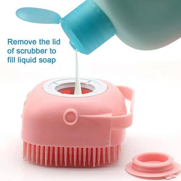 Brush and Soap Dispenser Scrubber 3