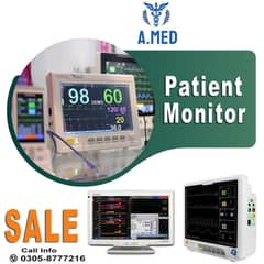 Cardiac Monitor, ICU Monitor, Portable BP Patient monitor UK Imported