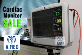 Cardiac Monitor, ICU Monitor, Portable BP Patient monitor UK Imported