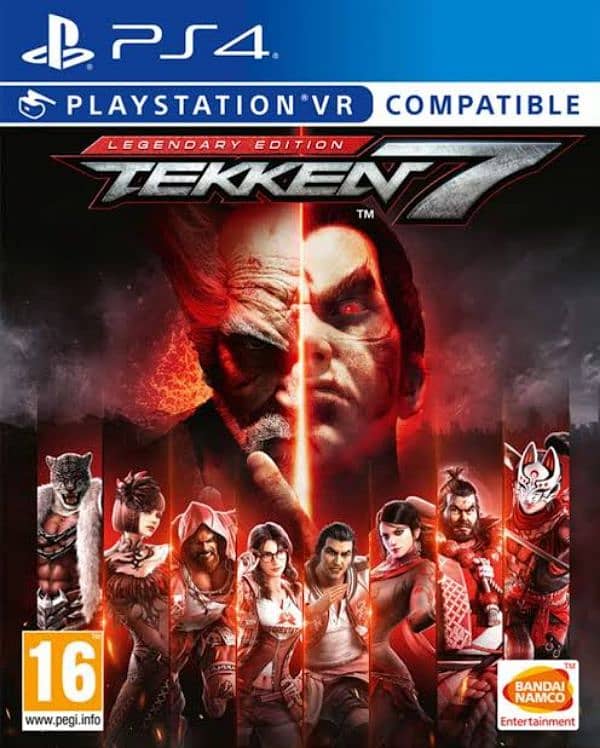 ps4/5 tekken 7 legendary edition cd 0