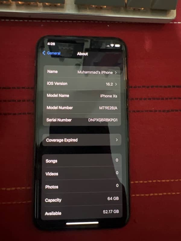 Iphone xs 64gb non pta sim time available 1