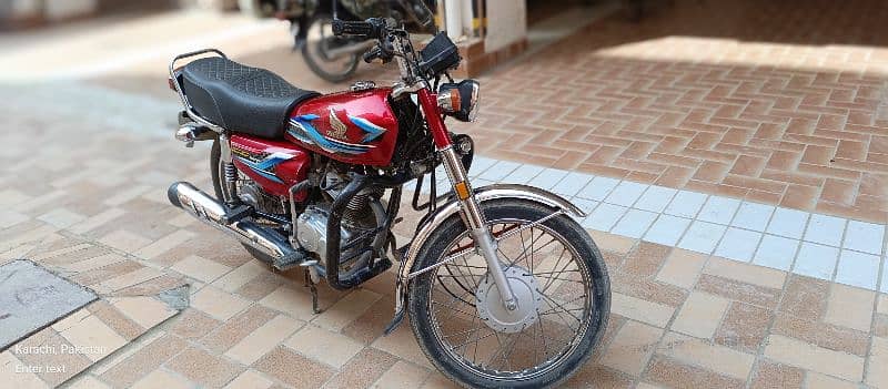 honda CG 125 6