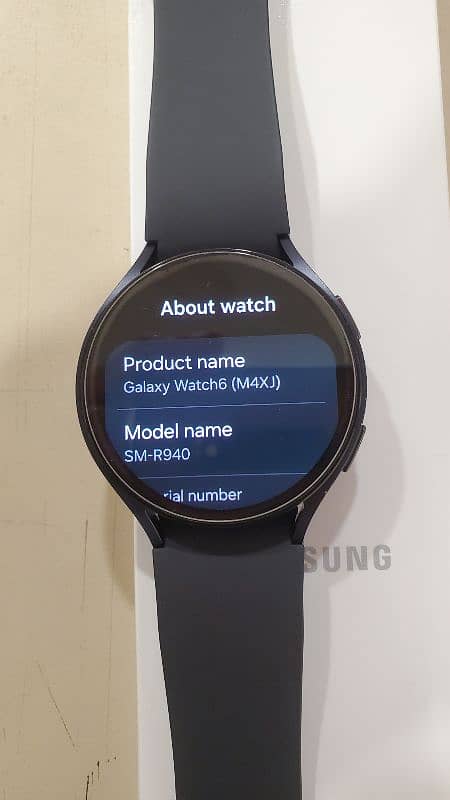 Samsung Galaxy Watch 6 44mm Model SM-R940 9