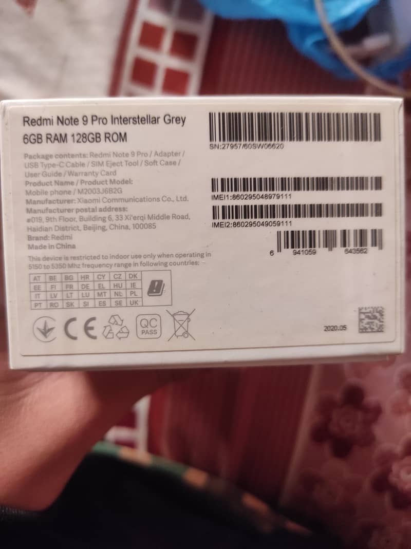 Redmi note 9 pro 9/10 condition 7