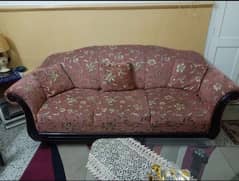 Seven Seater Sofa Set with Center And Side Tables