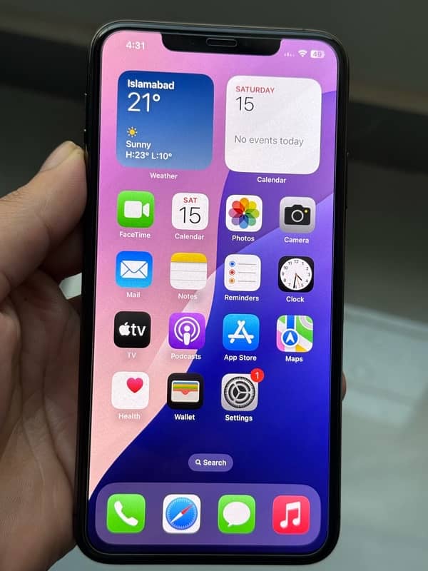 iPhone 11 Pro Max factory unlock non pta 64 Gb grey 9