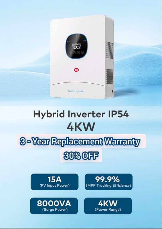 Itel 6kw Hybrid inverter IP54 Water Proof/Dust Proof 1