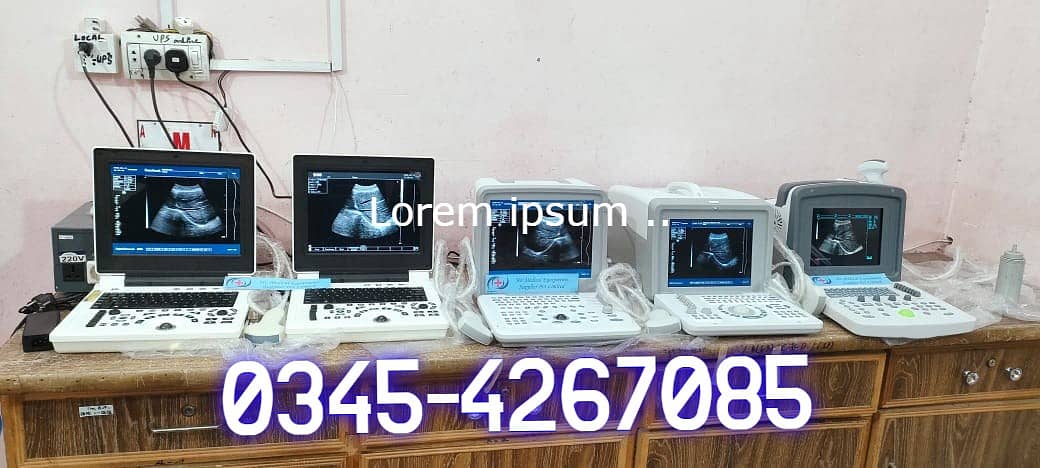 DIFFERENT ULTRASOUND MACHINES AVAILABLE IN NEW AND USED CONDITION 8