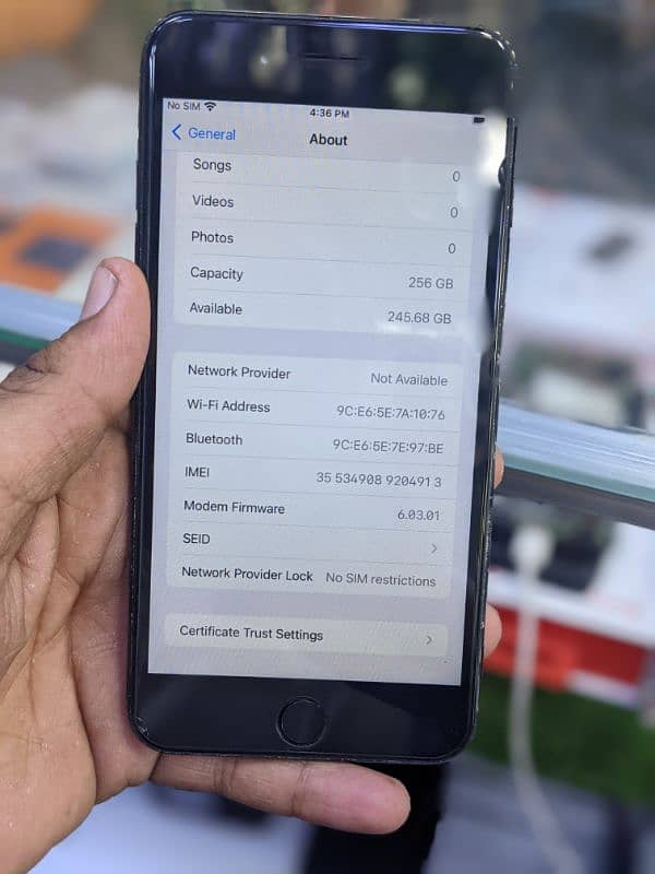 iPhone 7 Plus 256 GB PTA Approved (exchange possible) 3