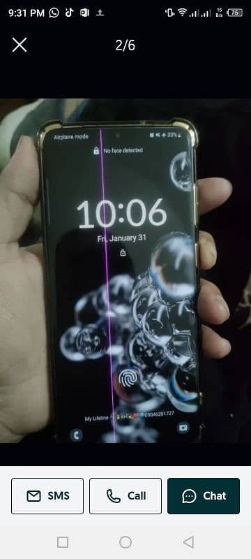 Samsung S20 plus 5G condition new 3