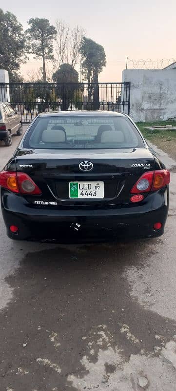 Toyota Corolla XLI 2009 8