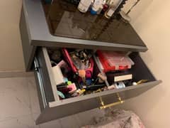 dressing wall fixing drawer without mirror