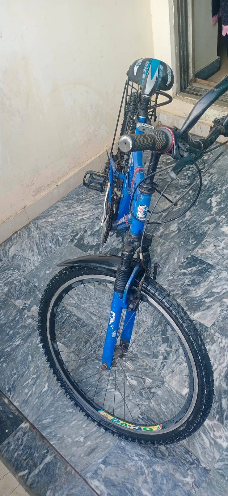 Blue Gear Bicycle For Sale 1