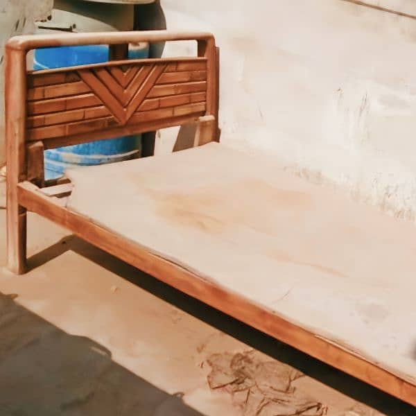 Single Bed from Malaysia with architective designed. 1