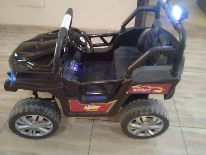 electric car for kids four wheel working 3