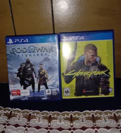 God of War Ragnarok And Cyberpunk 2077 Ps4 Edition