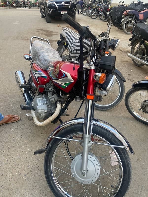 CG 125 Model 2022 Registration Karachi 1