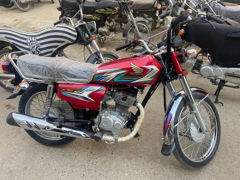 CG 125 Model 2022 Registration Karachi 4