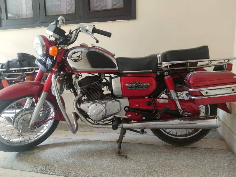 Honda CD 200 road master model 1983 for urgent sale 0