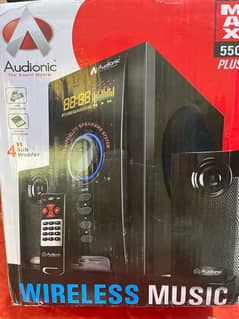 Audionic speakers  (Max 550 plus)