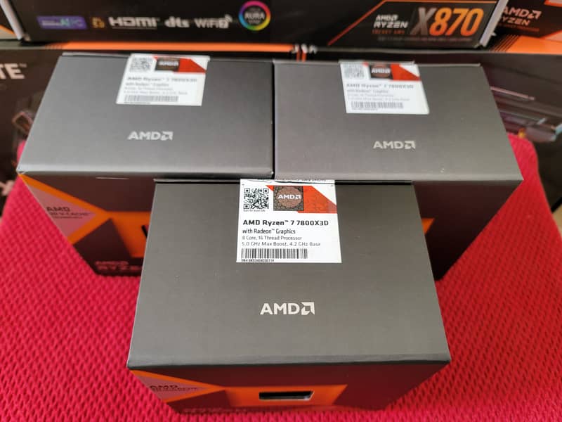 AMD Ryzen 7800X3D Processor 1