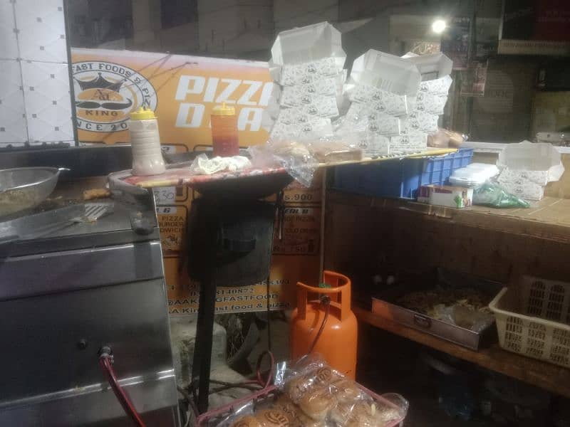 fast food set up for sale goodwill and good sale WhatsApp 03142297745 7