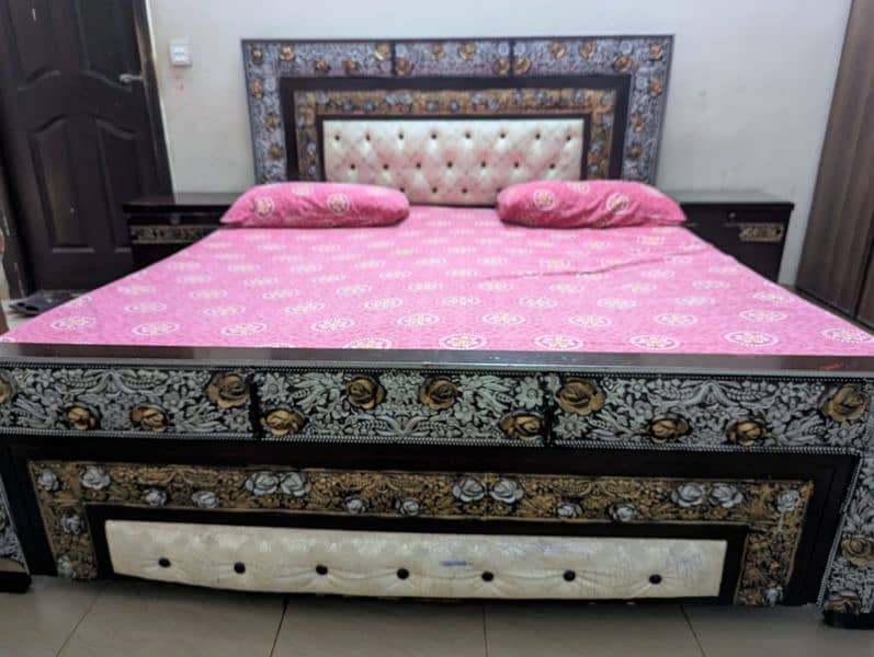 bedset/side table/dressing/bed with mattress/double bed/bed 0