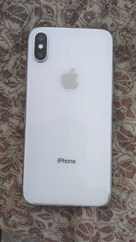 iphone X 256 gb NON pta for sale ful ok set urgent sale 5