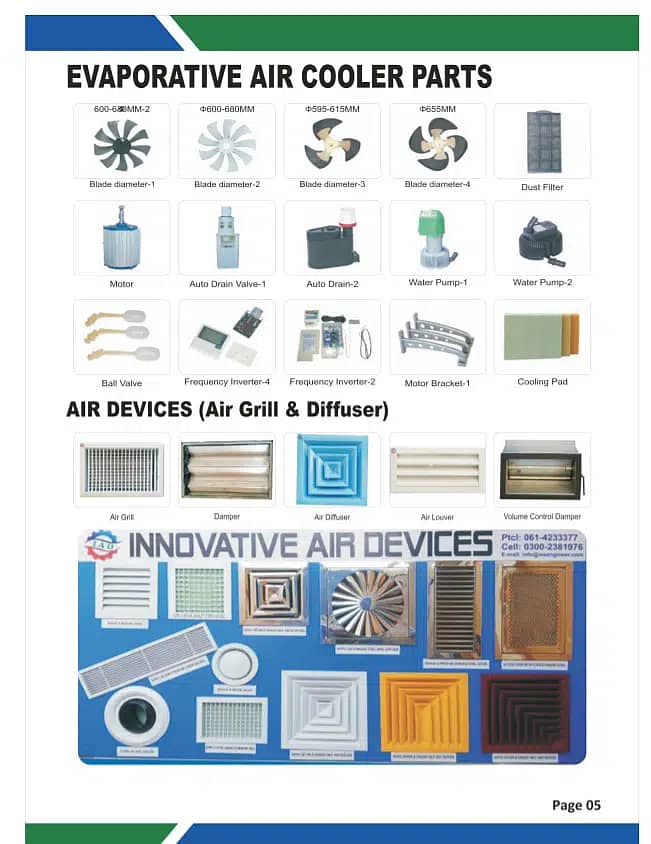 EVAPORATIVE AIR COOLERS (IMPORTER & STOCKIST) 14