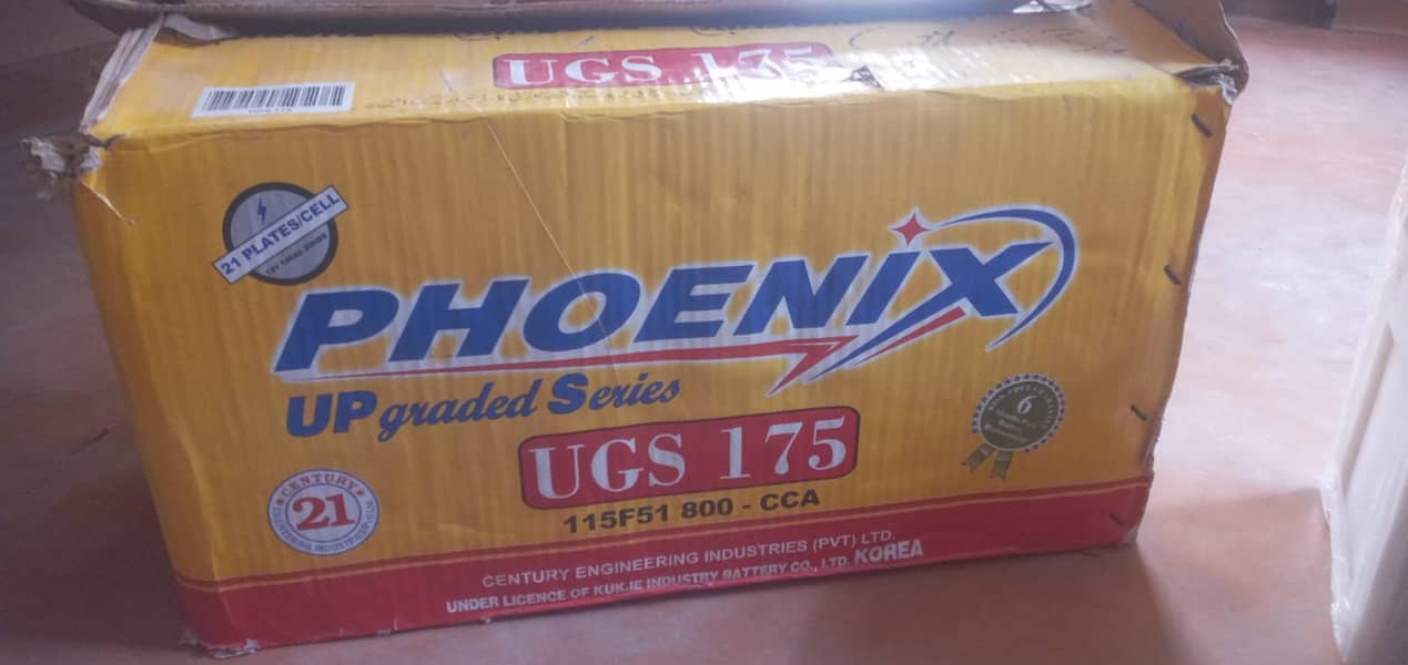 Phoenix Battery New But Warranty Card Missing 0