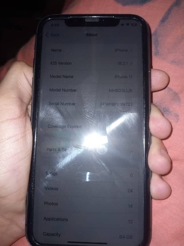 black colour iPhone 11 5