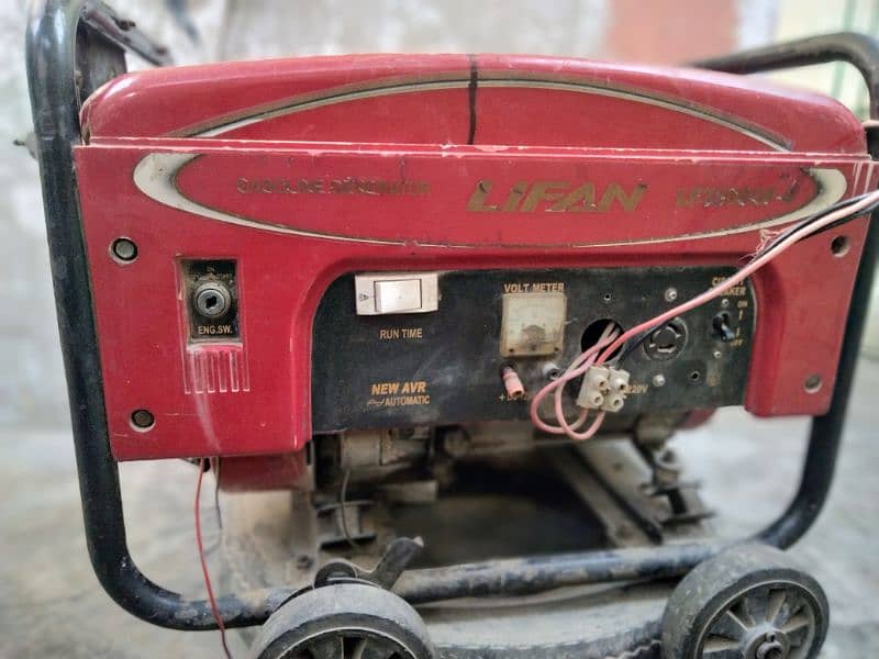 Lifan generator 2,5 KVA madel  3500 2