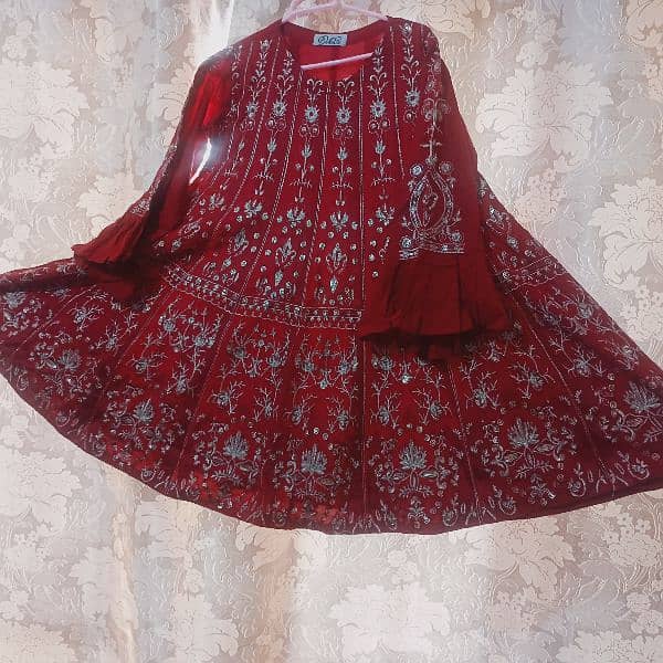 ready to wear, embroidered short frock. 3