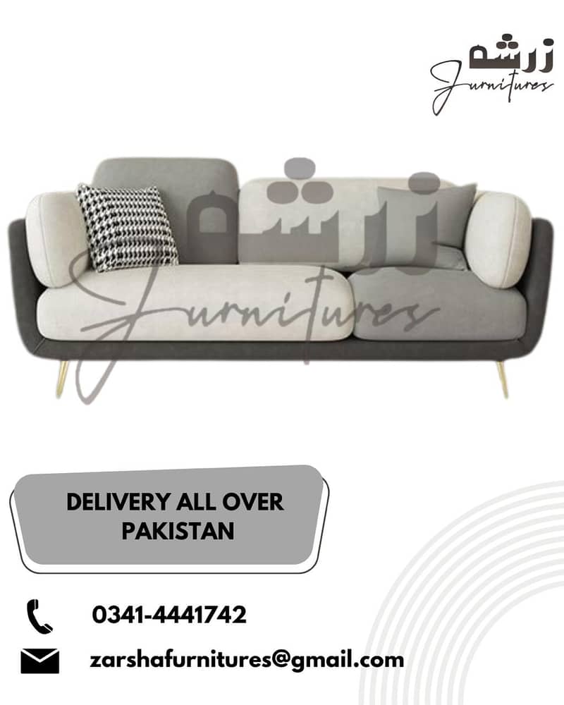 Sofa Set - L Shape Sofa -5 Seater Sofa - 6 Seater Sofa - 15k Per Seat 16