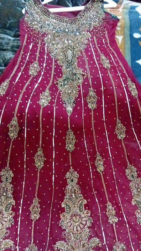 wedding dress full suit good condition 2