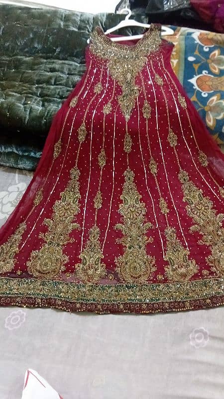 wedding dress full suit good condition 3